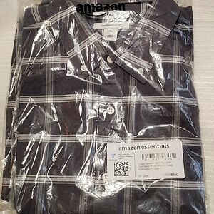 Amazon essentials Oxford XXL SHIRTS mens short sleeve